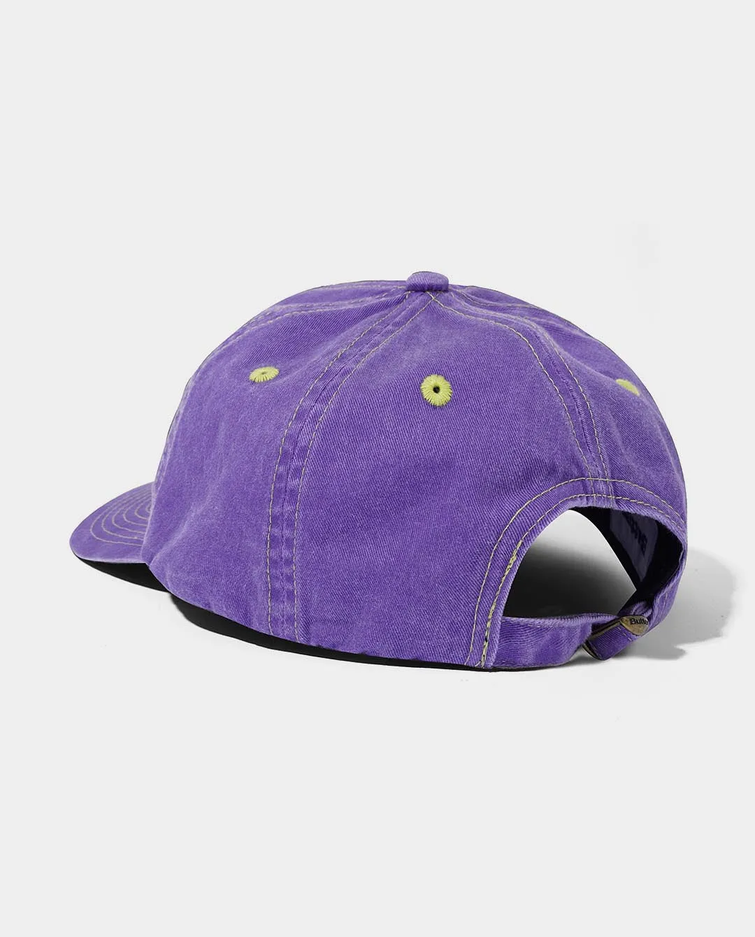 Butter Goods - Rounded Logo 6 Panel Hat - Purple