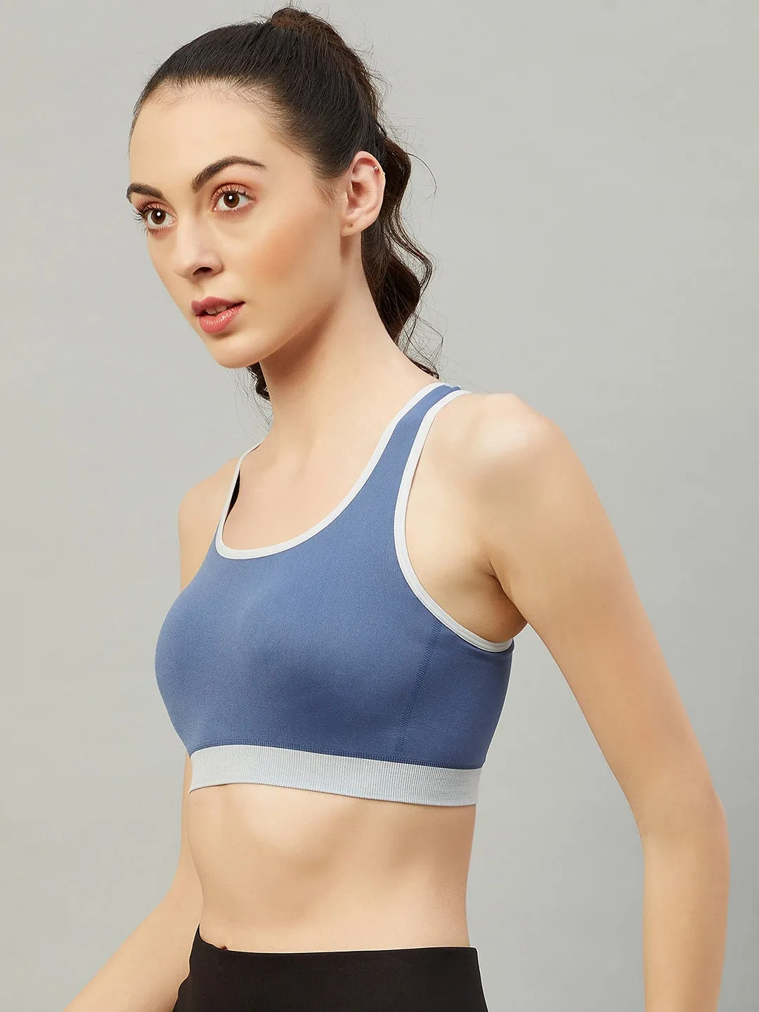 C9 Airwear Seamless Sports Bra For Girls - Brown