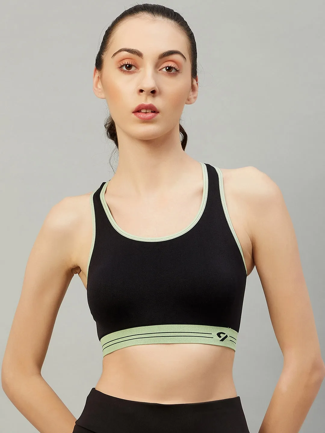 C9 Airwear Seamless Sports Bra For Girls - Brown
