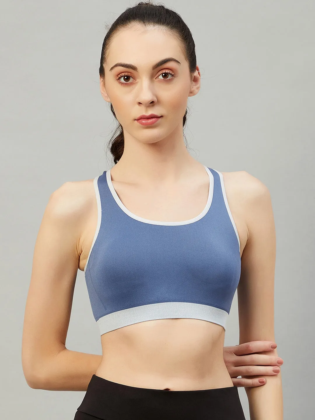 C9 Airwear Seamless Sports Bra For Girls - Brown