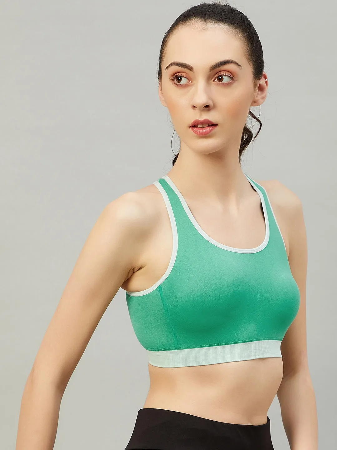 C9 Airwear Seamless Sports Bra For Girls - Brown