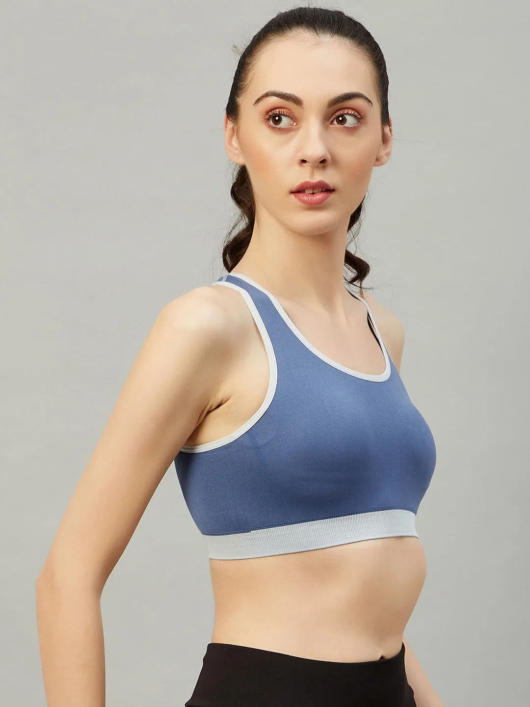 C9 Airwear Seamless Sports Bra For Girls - Brown