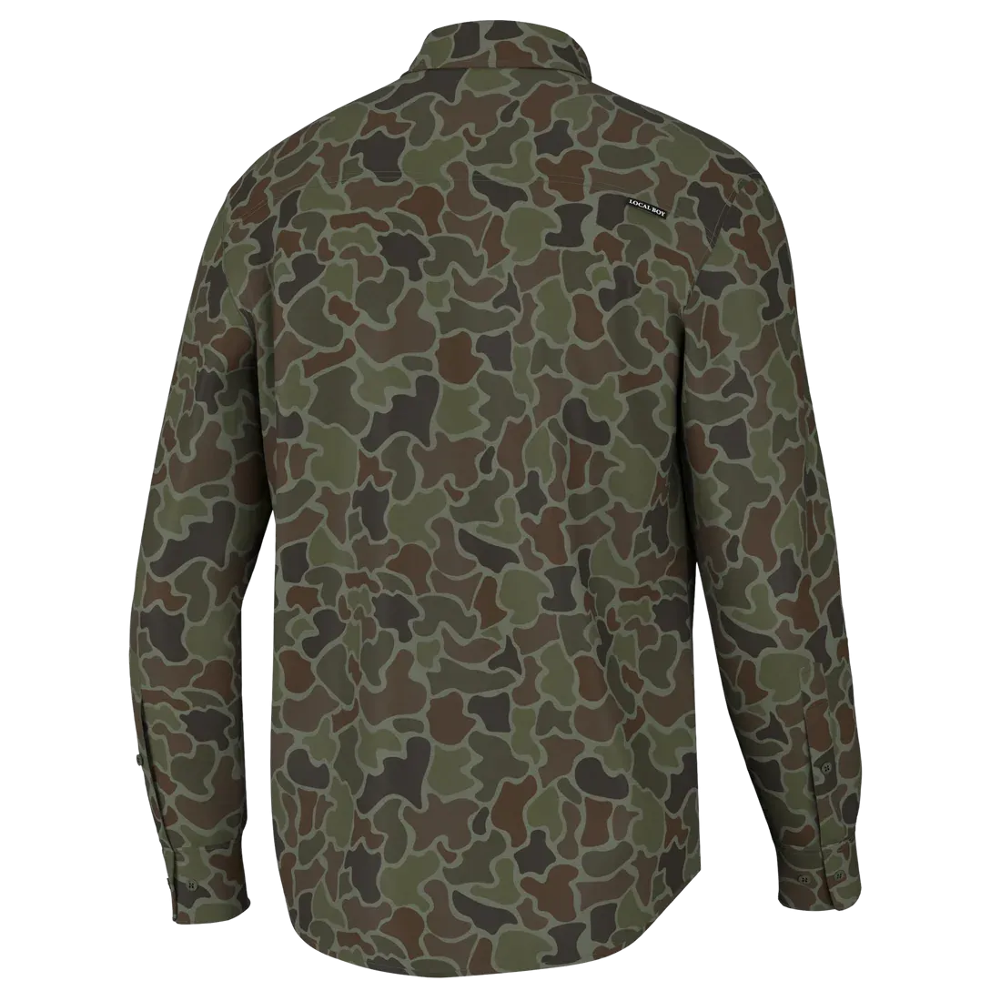 Camo Button Up Localflage OD