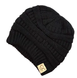 C.C. Beanie - Baby Solid Beanie in Black