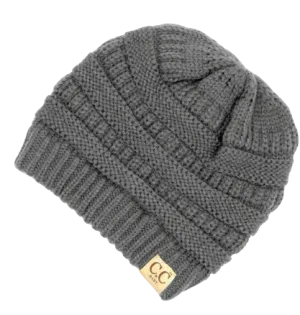 C.C. Beanie - Baby Solid Beanie in Grey