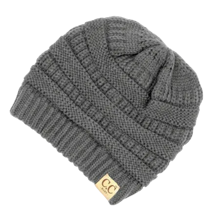 C.C. Beanie - Baby Solid Beanie in Grey