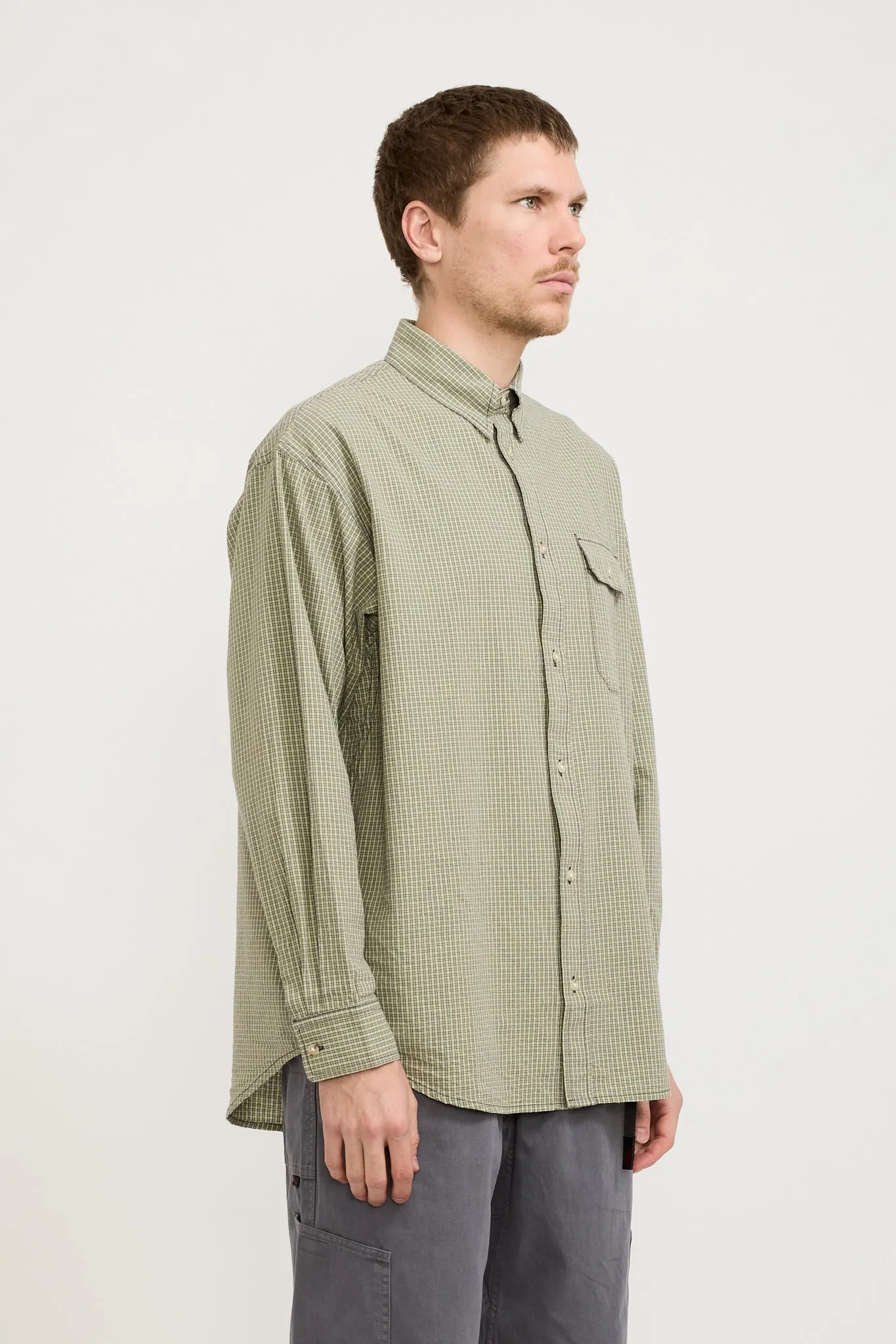 Checkered Stance Shirt Sierra Check Mint