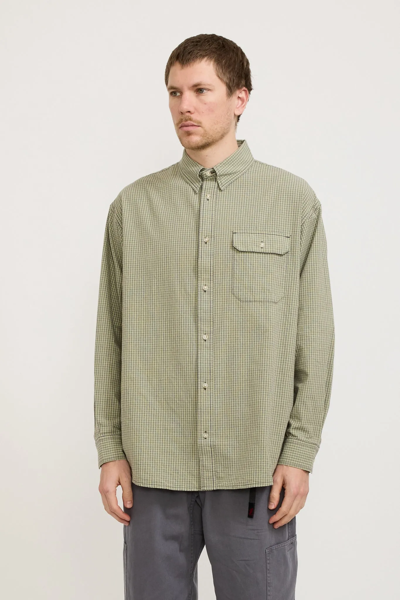 Checkered Stance Shirt Sierra Check Mint