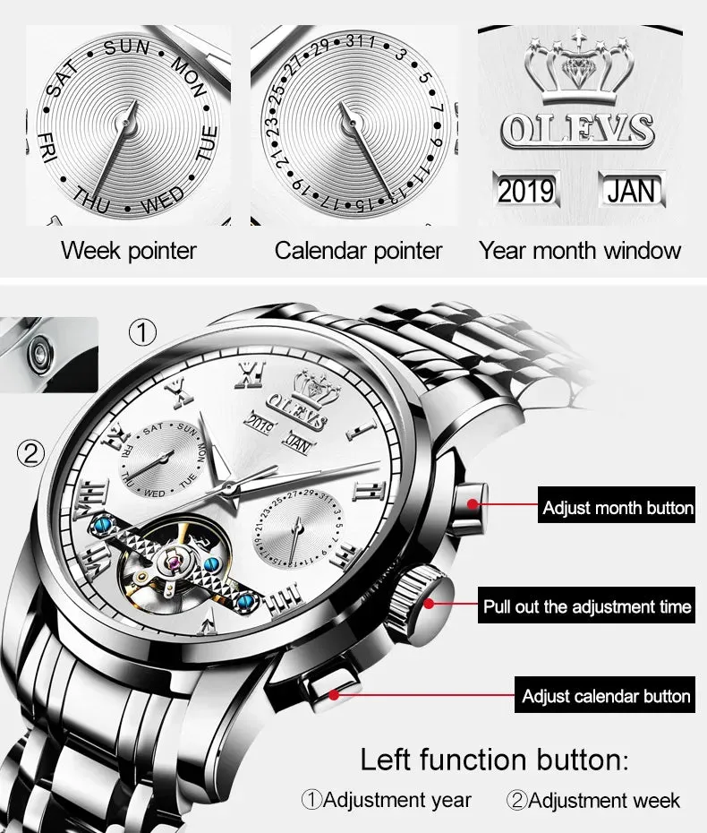 CRONOS Chronograph Watch