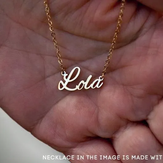 Custom Name Necklace | Personalized Name Necklace