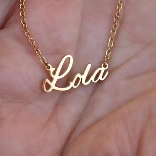 Custom Name Necklace | Personalized Name Necklace
