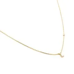 CZ Initial Necklace