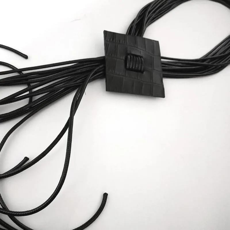 D&D Handmade Punk Leather Pendant Necklaces