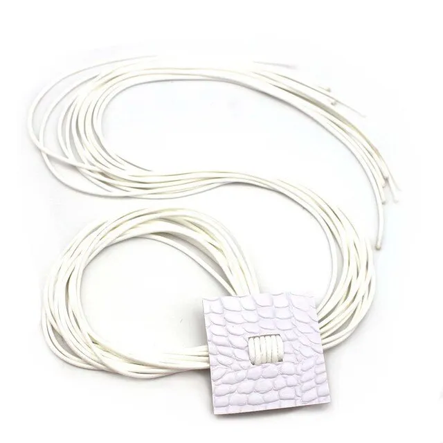D&D Handmade Punk Leather Pendant Necklaces