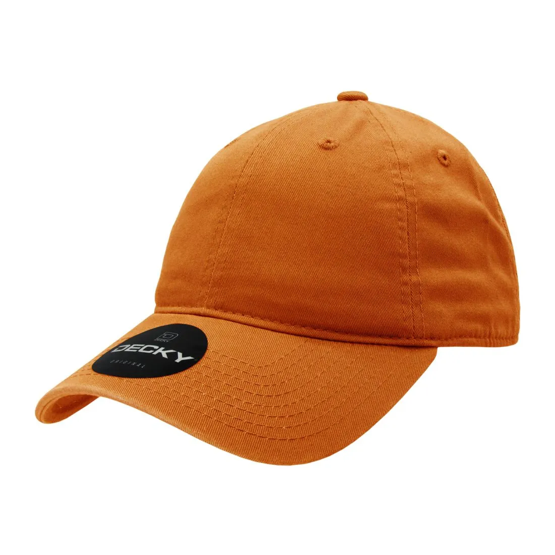 Decky 7005 Kids Youth Washed Cotton Hats Low Crown 6 Panel Dad Caps Relaxed