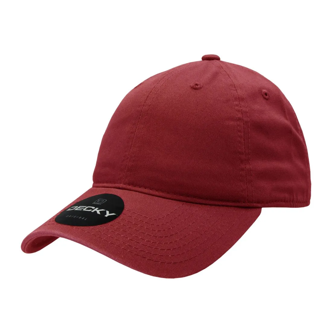 Decky 7005 Kids Youth Washed Cotton Hats Low Crown 6 Panel Dad Caps Relaxed