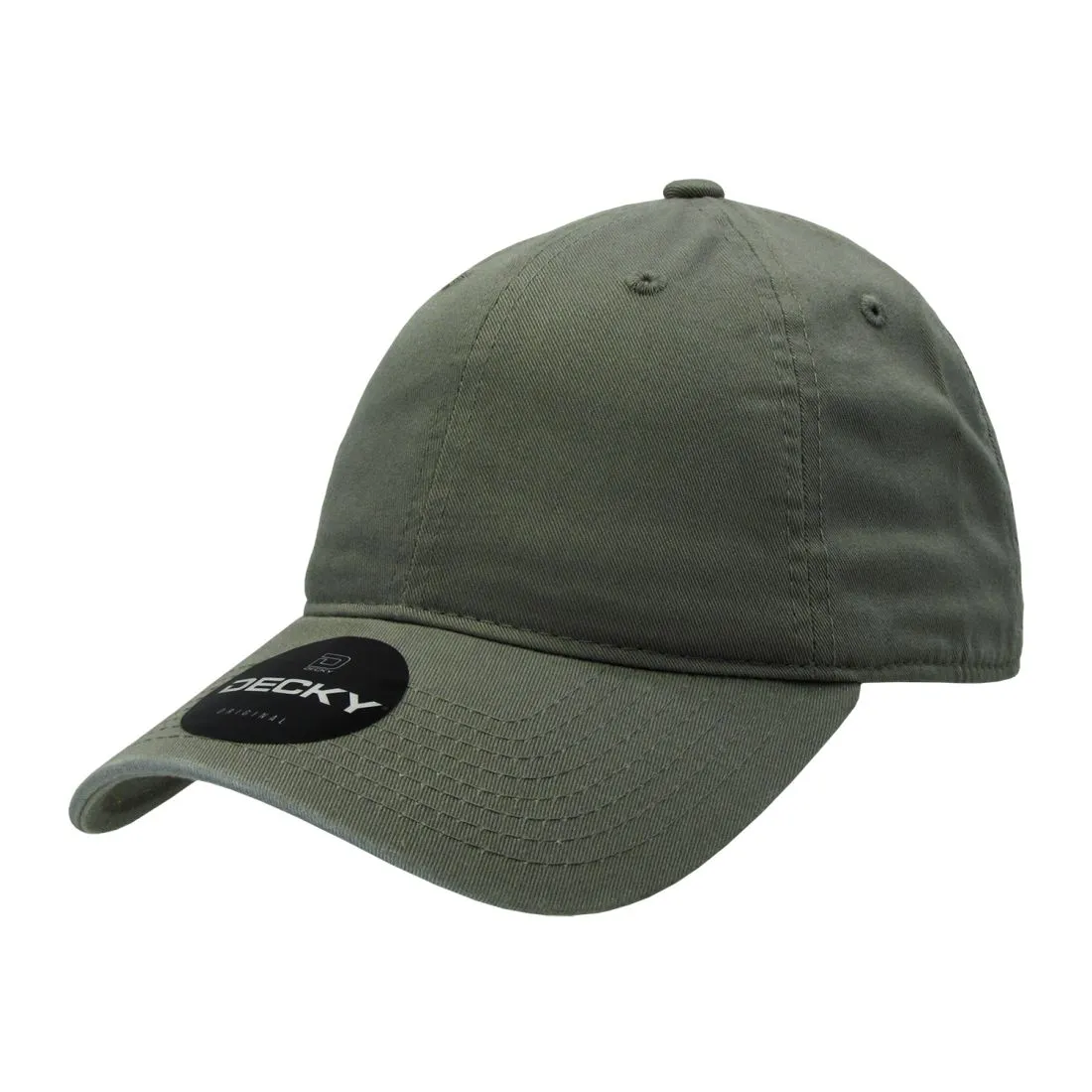 Decky 7005 Kids Youth Washed Cotton Hats Low Crown 6 Panel Dad Caps Relaxed
