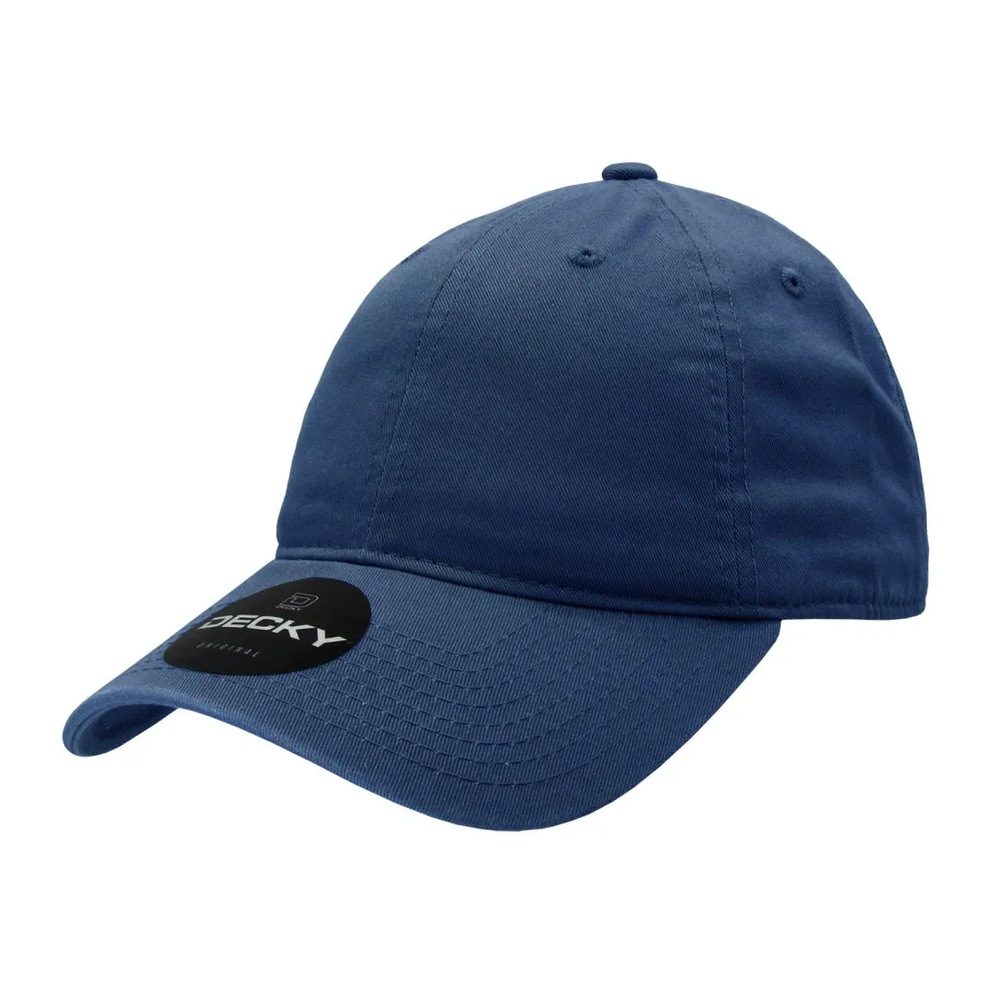 Decky 7005 Kids Youth Washed Cotton Hats Low Crown 6 Panel Dad Caps Relaxed
