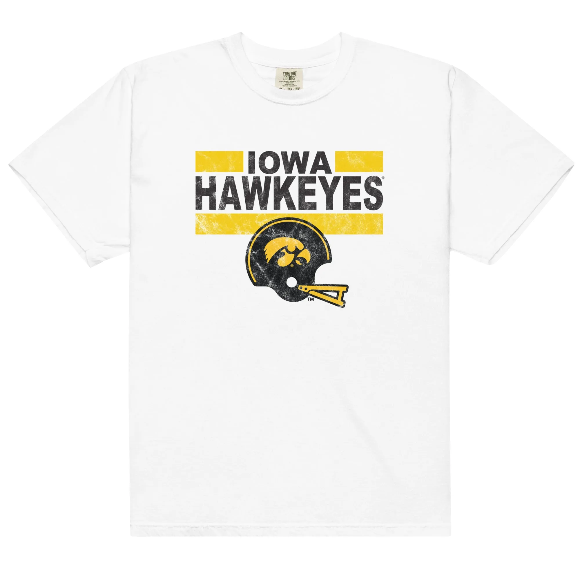 Distressed Iowa Hawkeyes Tee