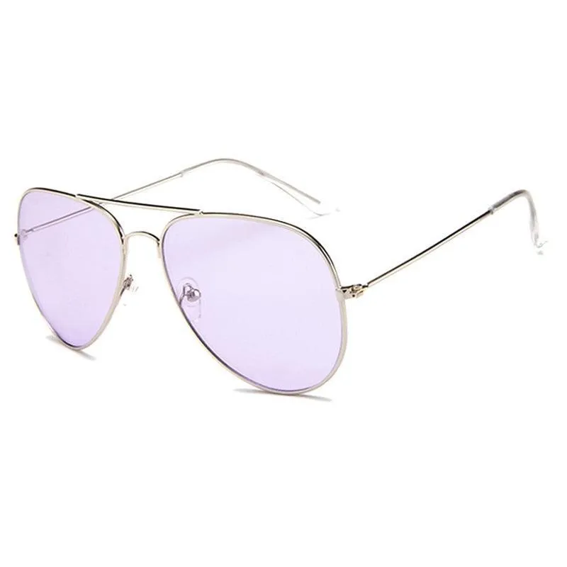 Drew Vintage Aviator Sunglasses
