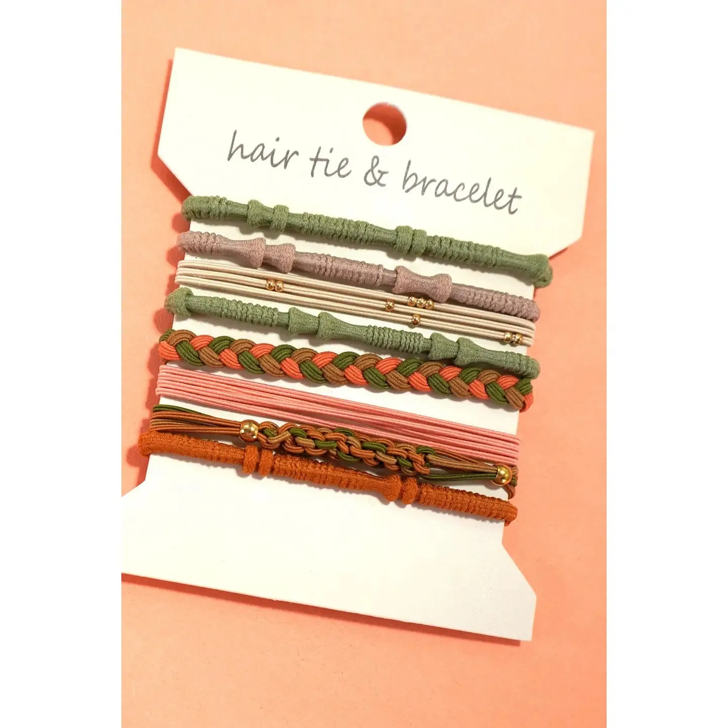 Dual Function Bracelet Hair Ties