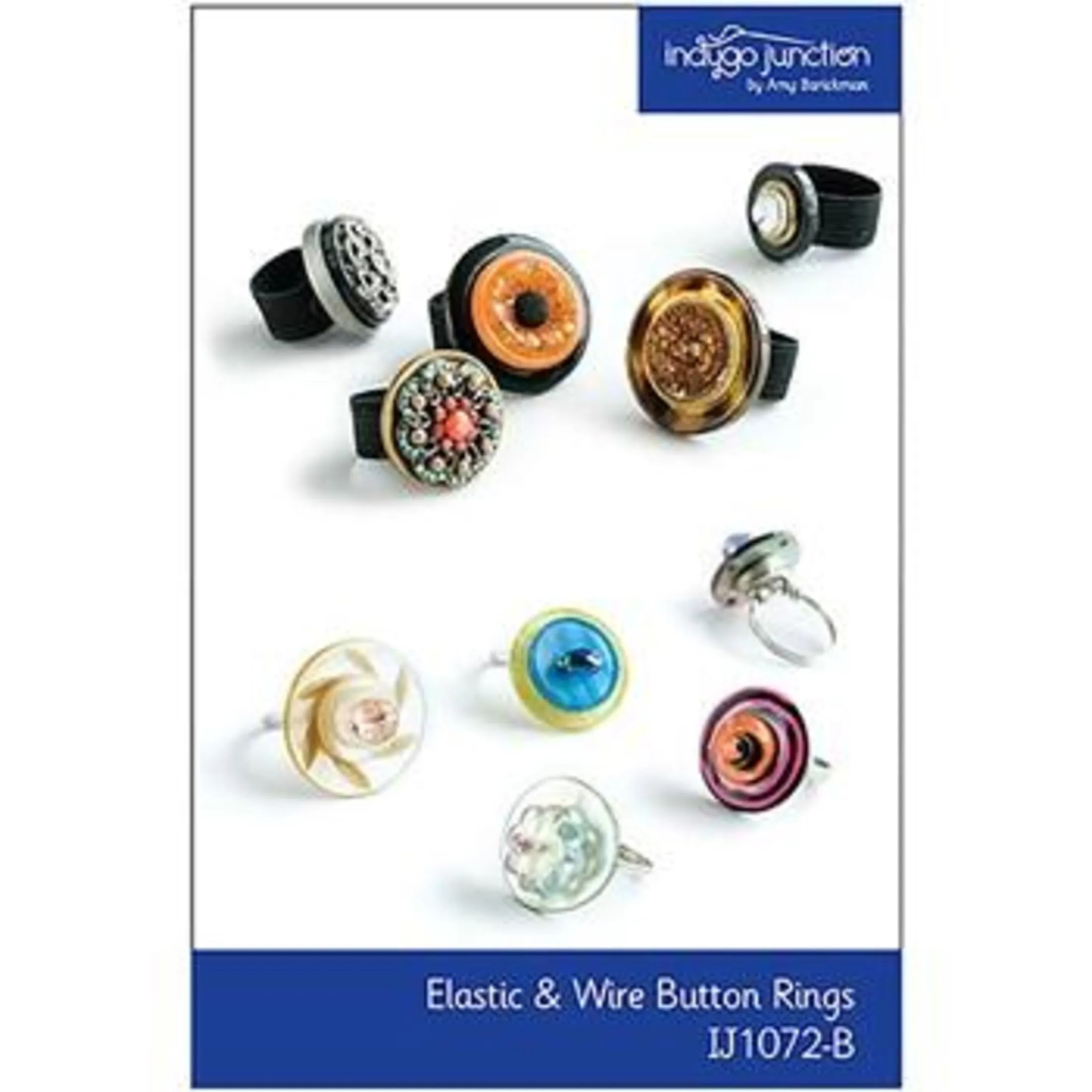Elastic & Wire Button Rings Pattern, Free PDF Download