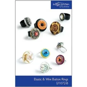 Elastic & Wire Button Rings Pattern, Free PDF Download