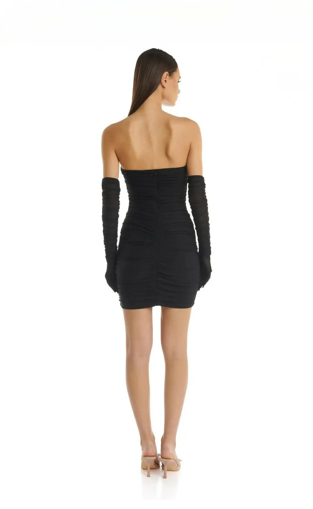Eliya The Label Jordyn Dress Black Size L/AU12