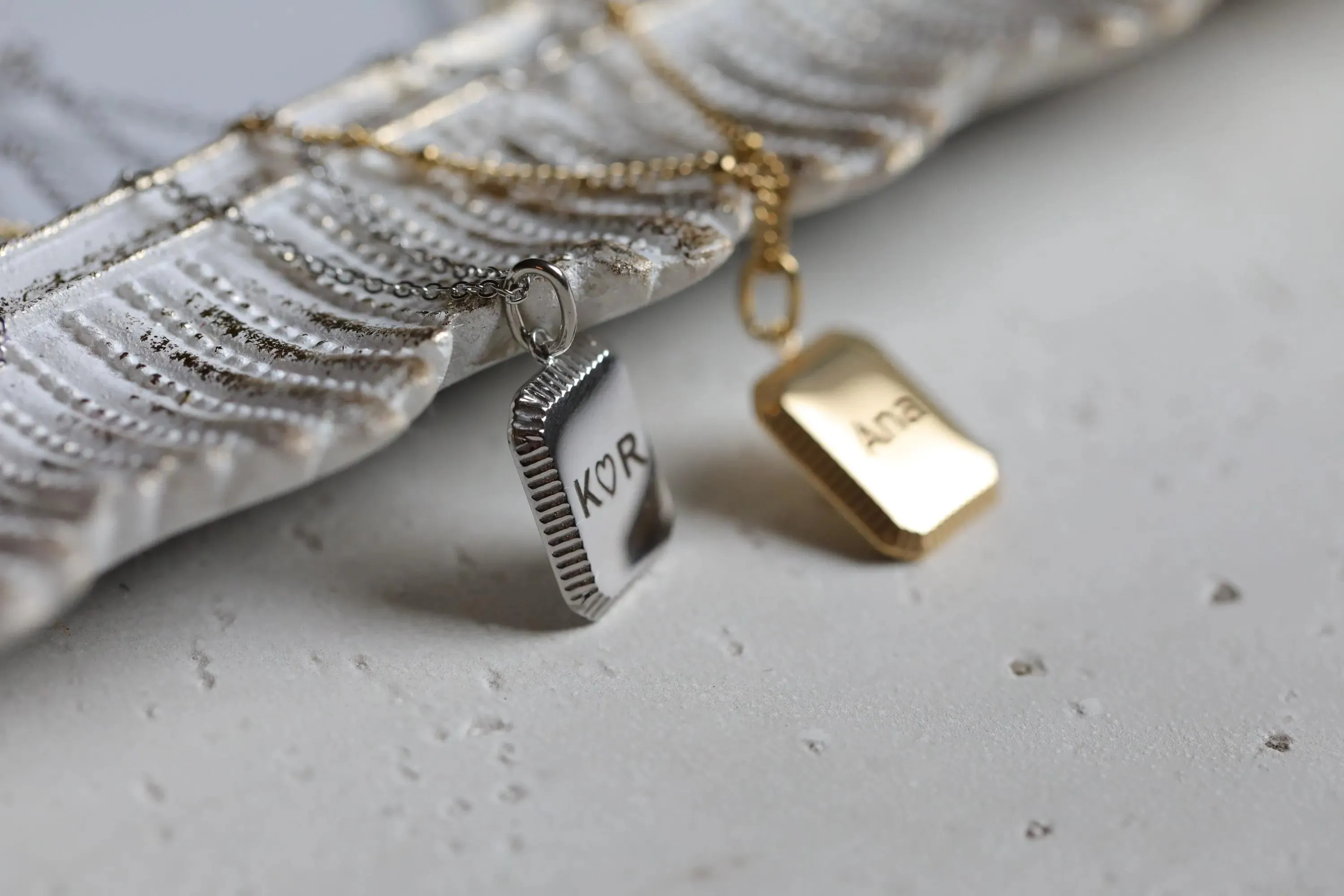Engraved Necklace for women