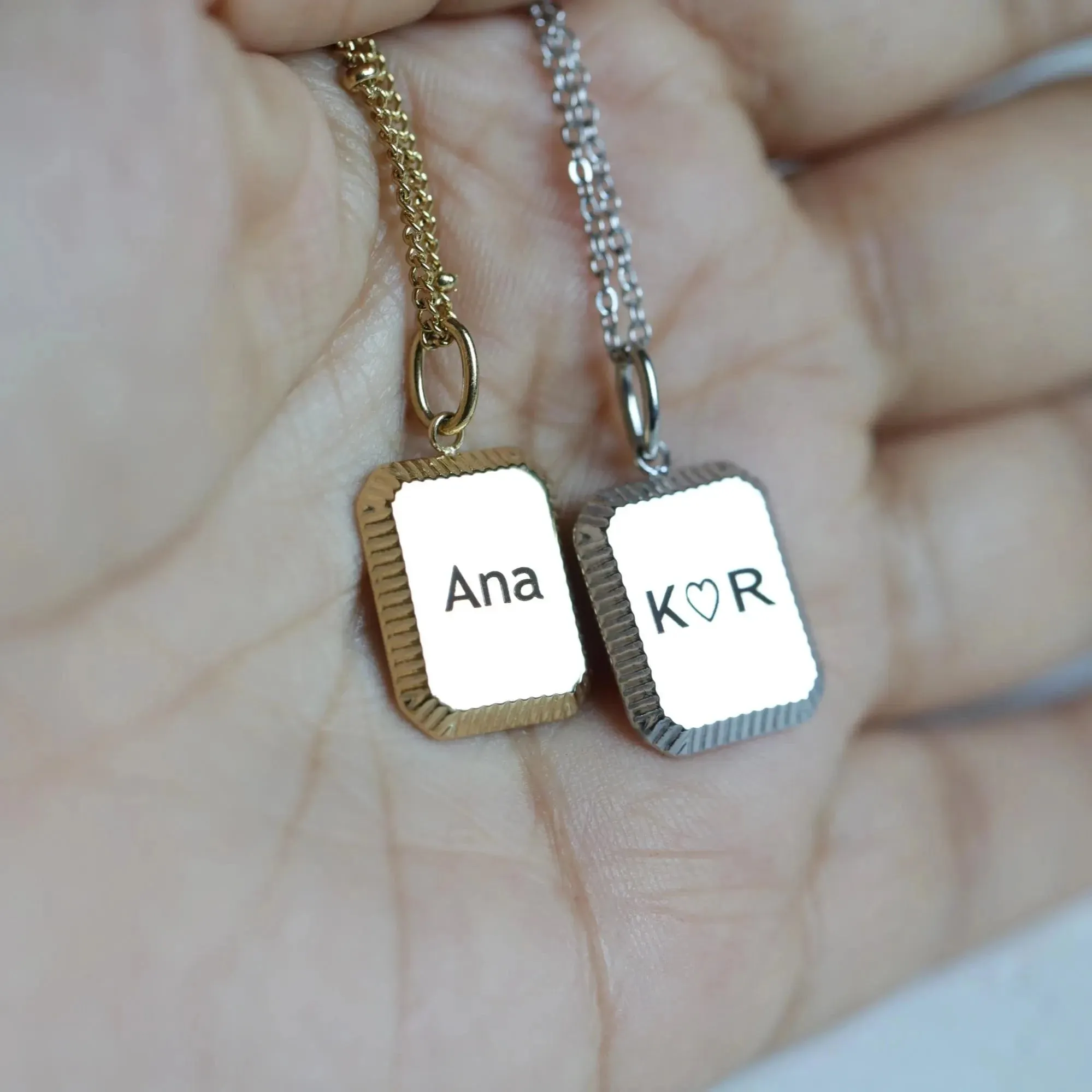 Engraved Necklace for women