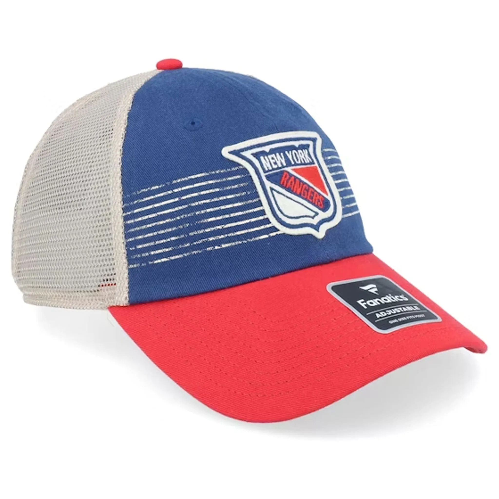 Fanatics Breakaway Cotton 5 Panel Unstructured Adjustable Hat - New York Rangers