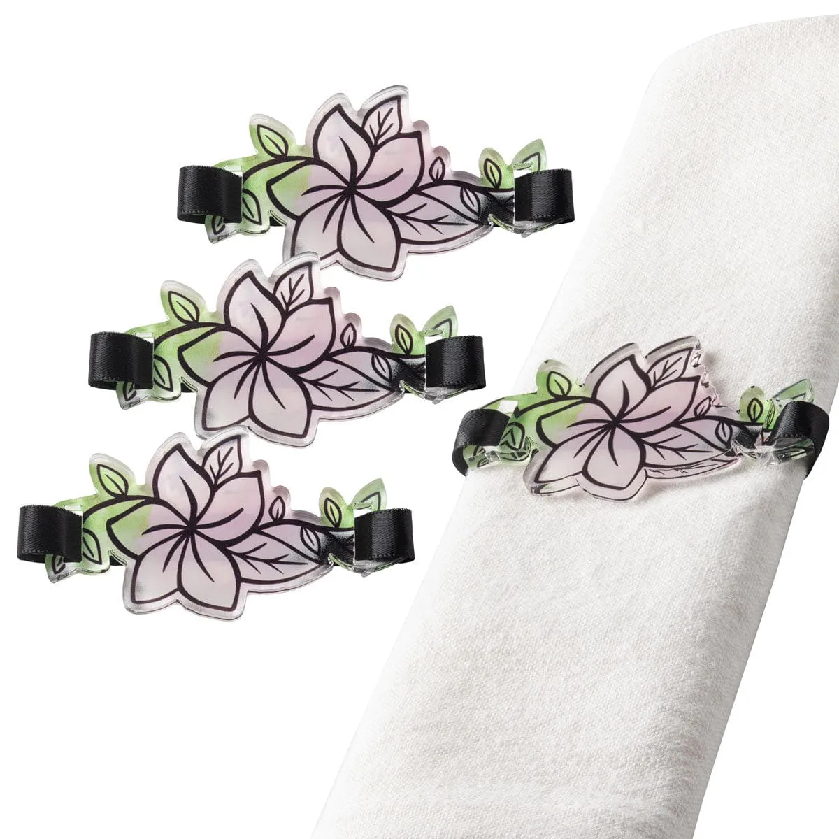 Floral Napkin Wraps