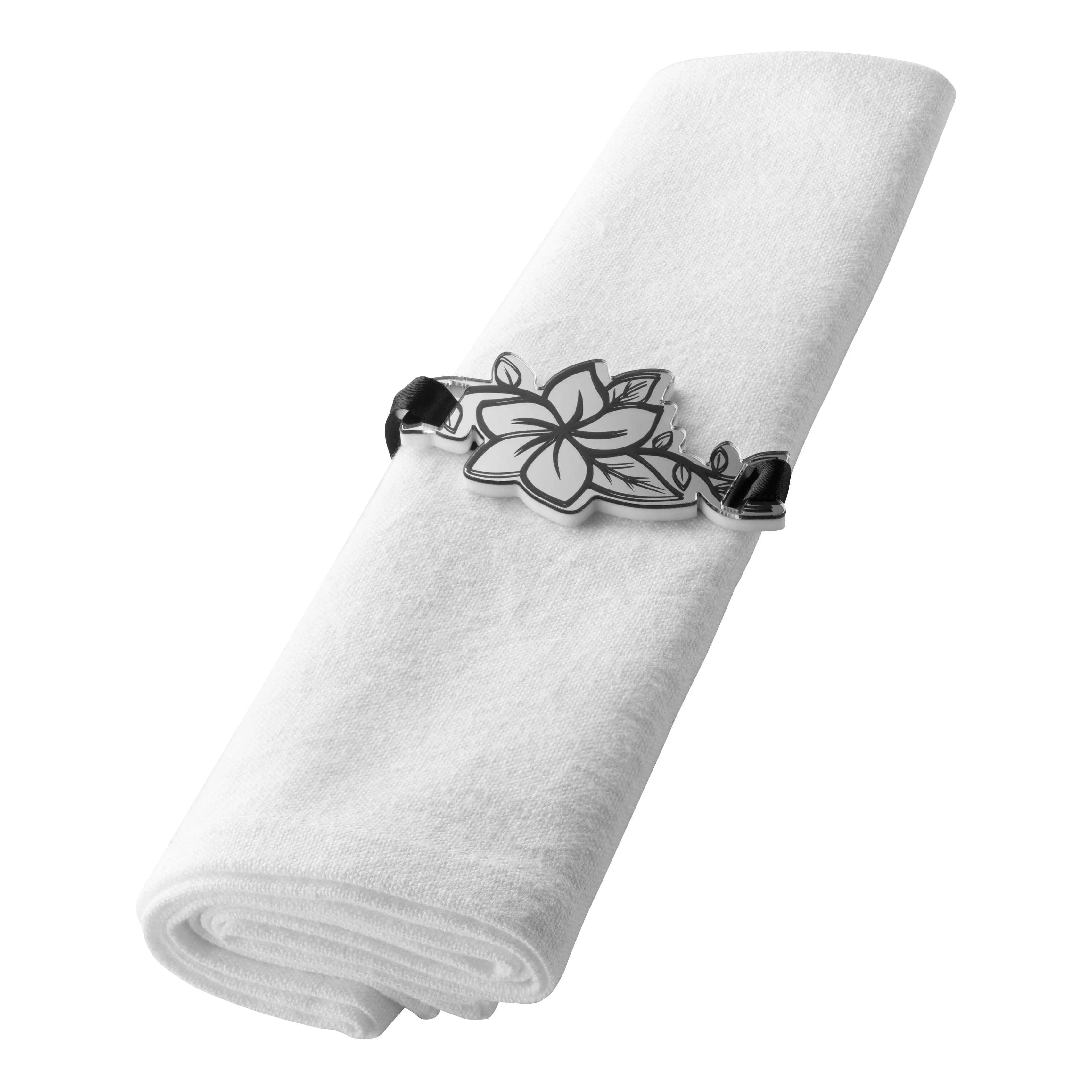Floral Napkin Wraps