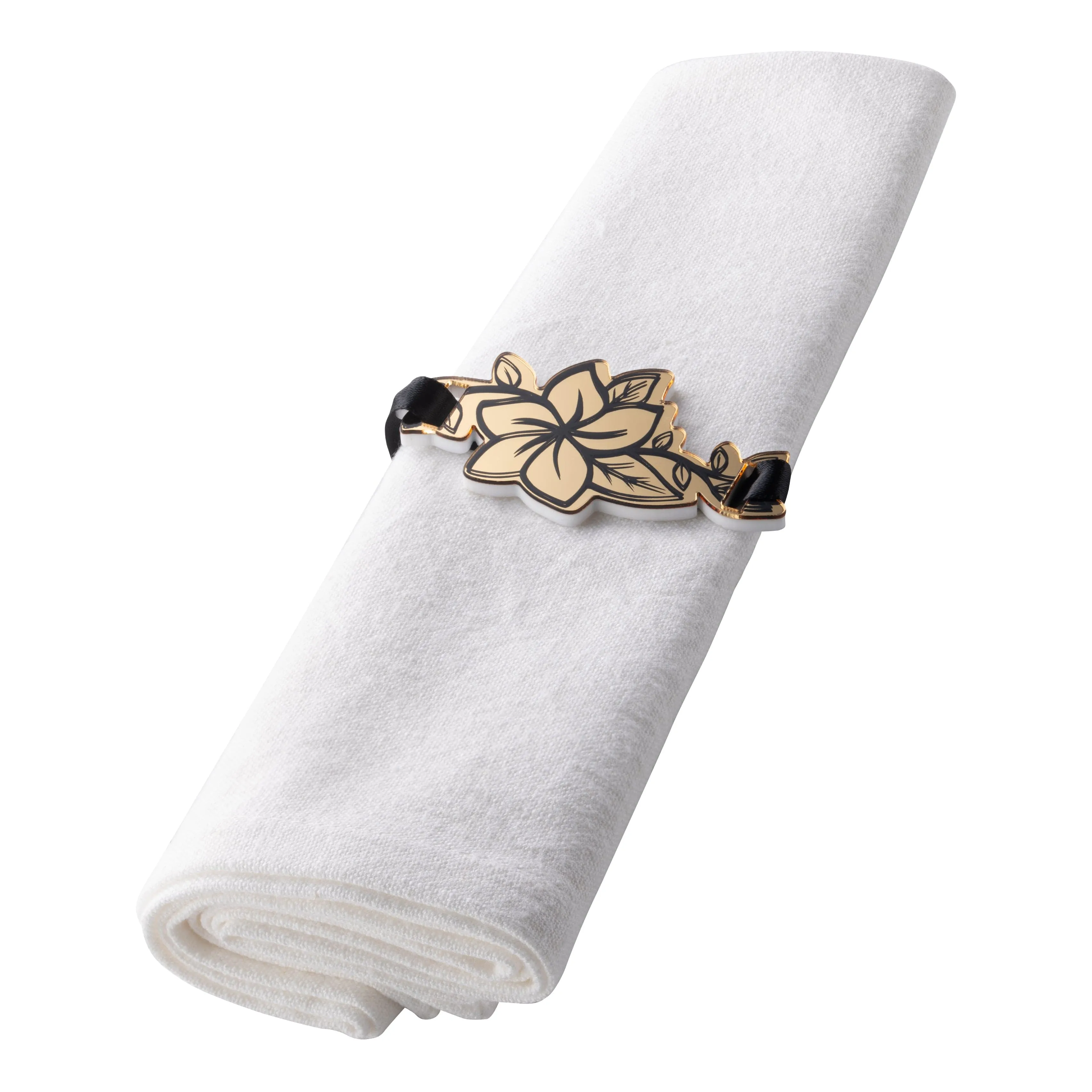 Floral Napkin Wraps