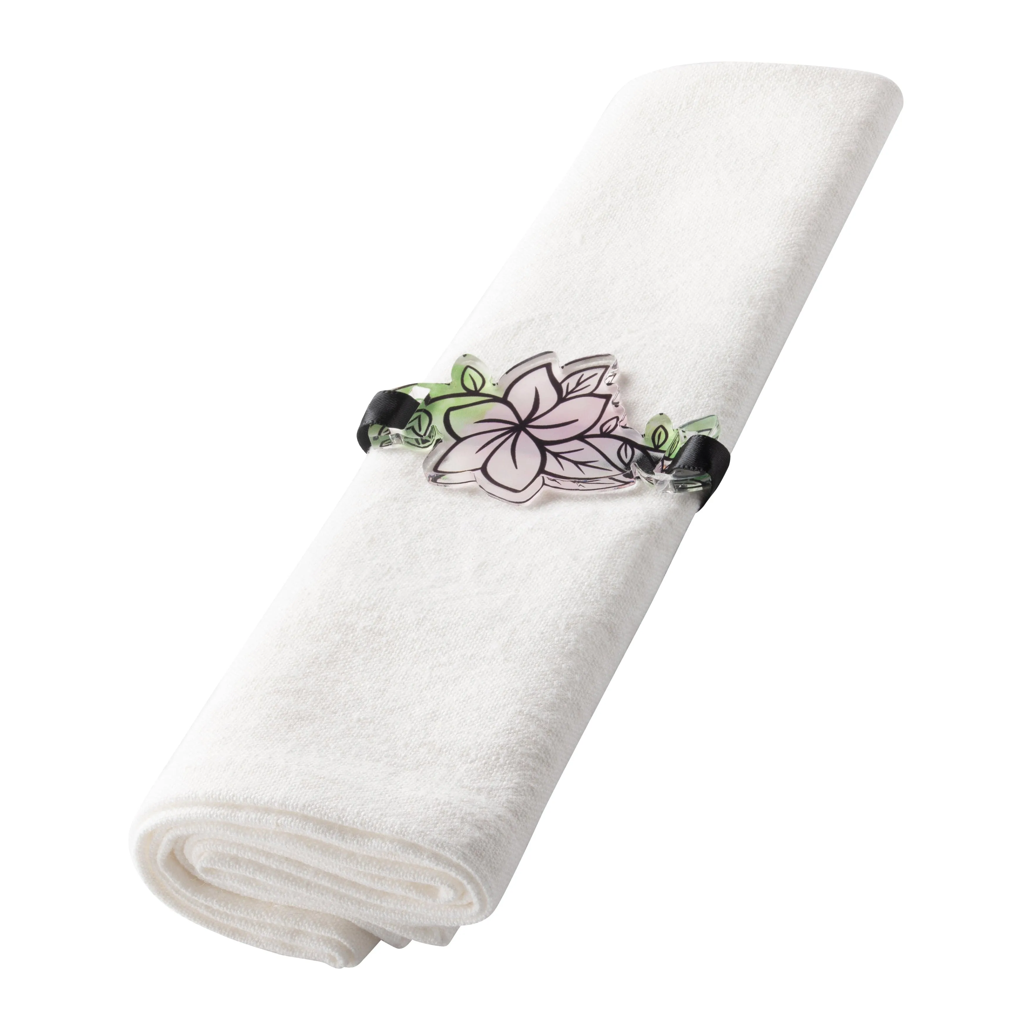 Floral Napkin Wraps