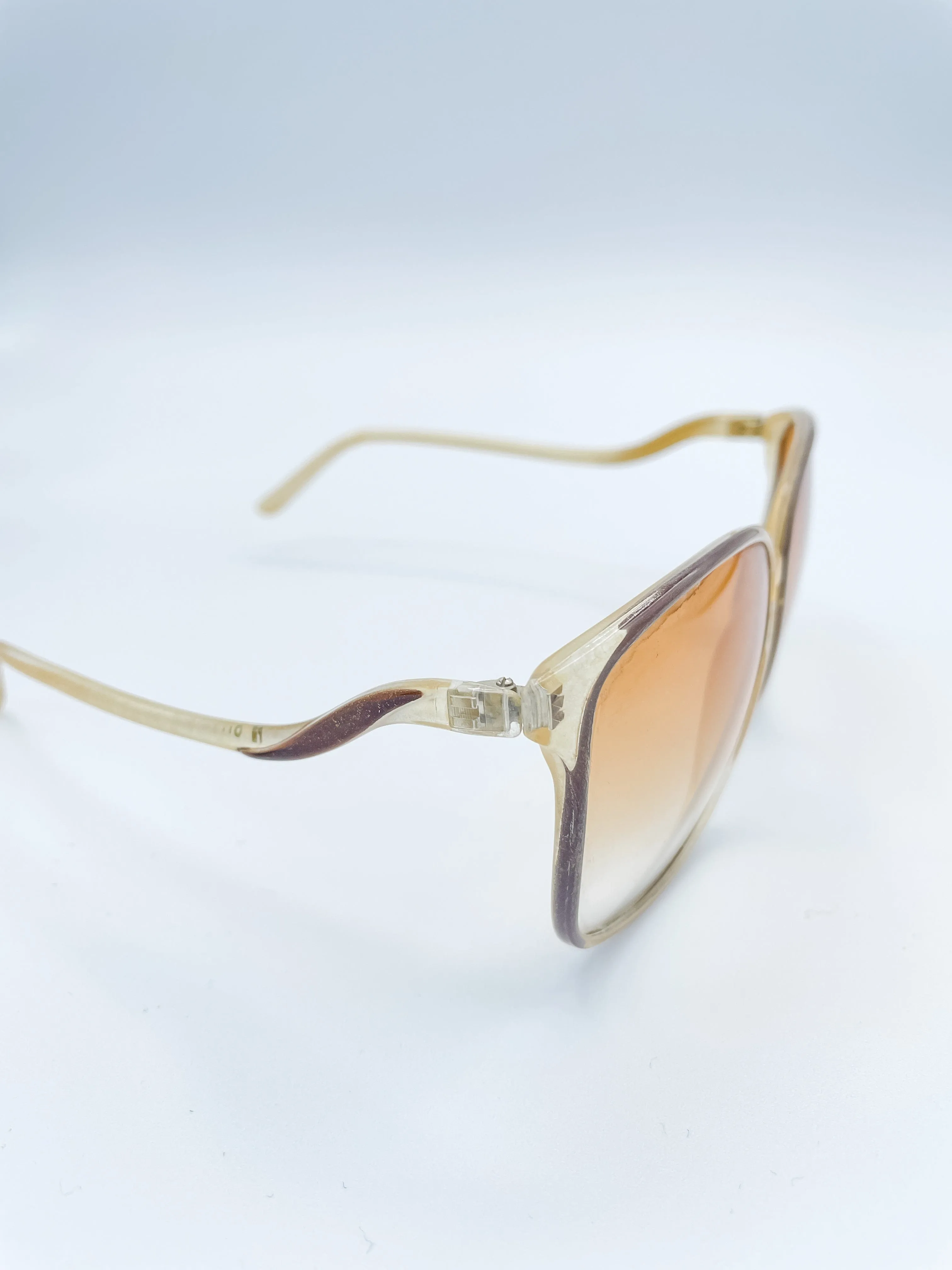 French Vintage Rectangle Women's Sunglasses