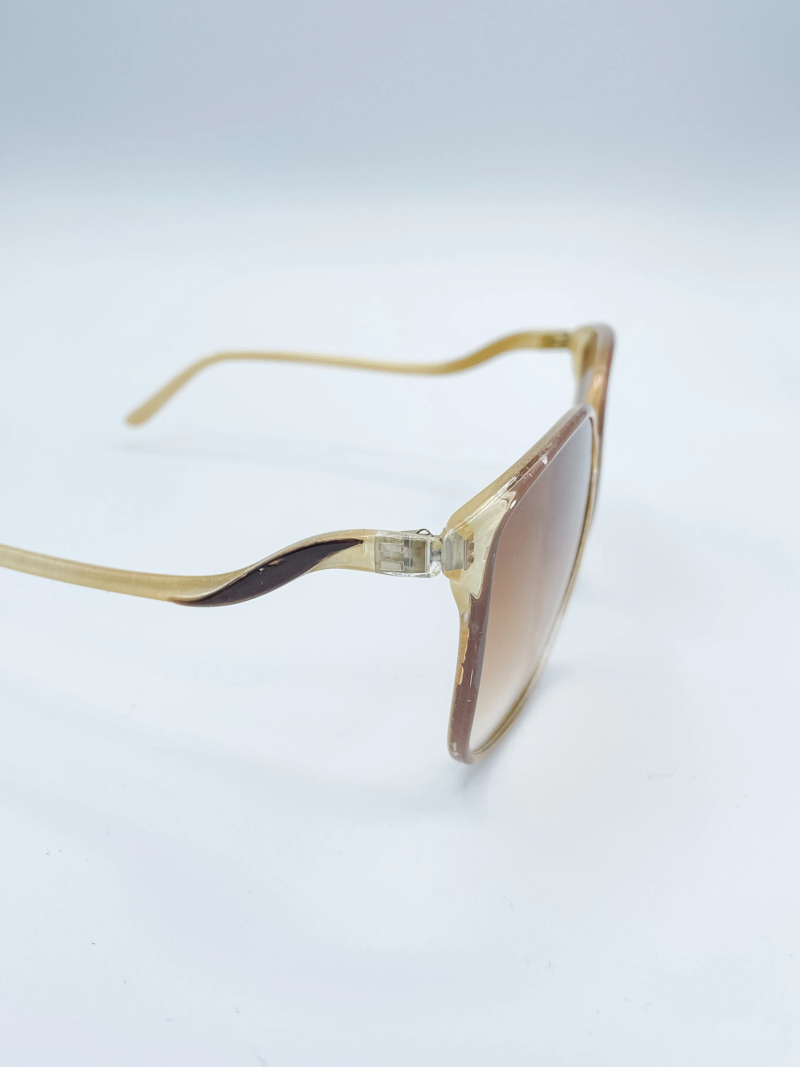 French Vintage Rectangle Women's Sunglasses