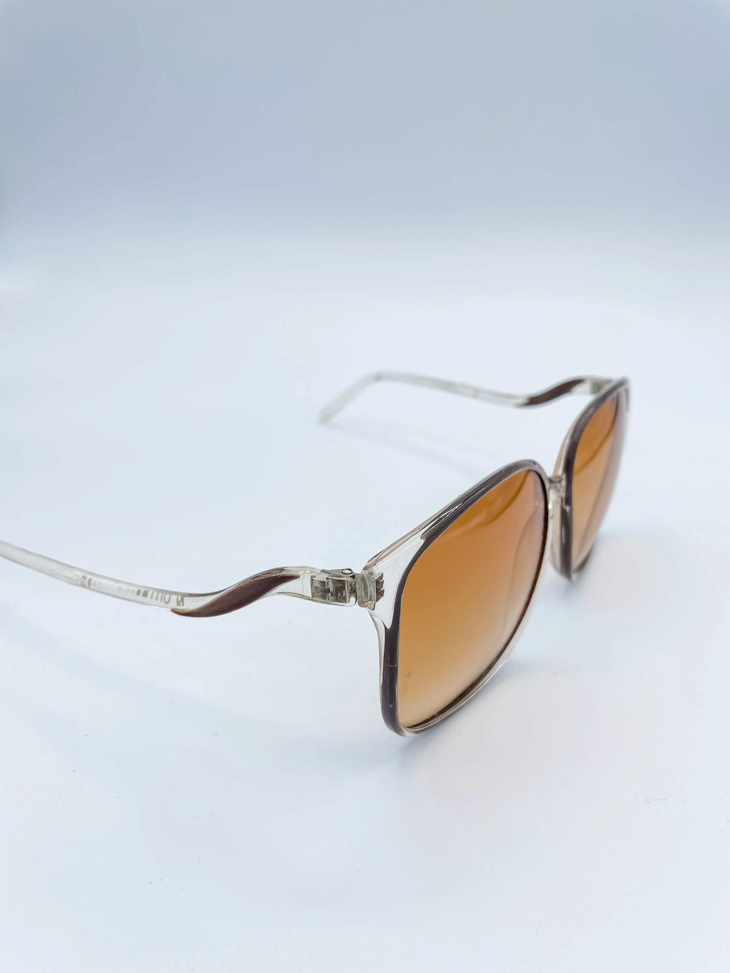 French Vintage Rectangle Women's Sunglasses