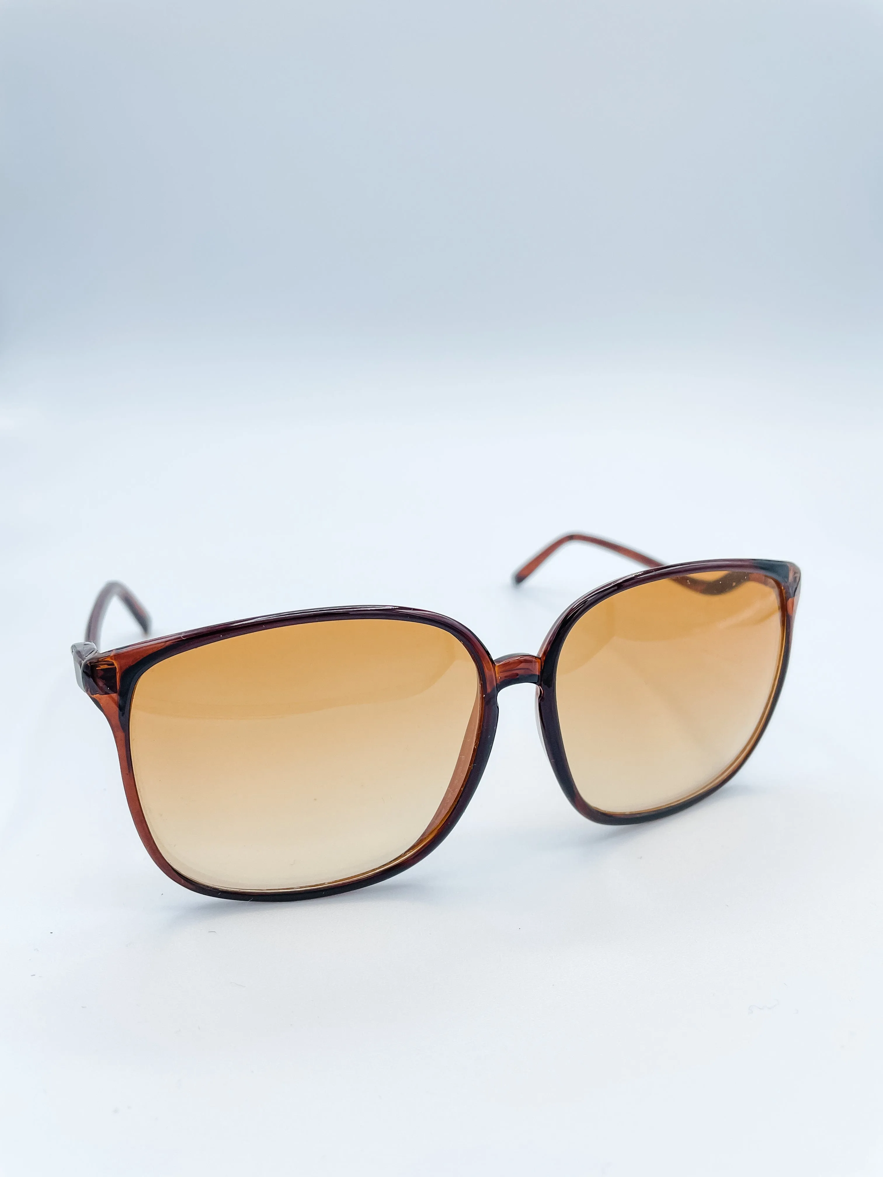 French Vintage Rectangle Women's Sunglasses