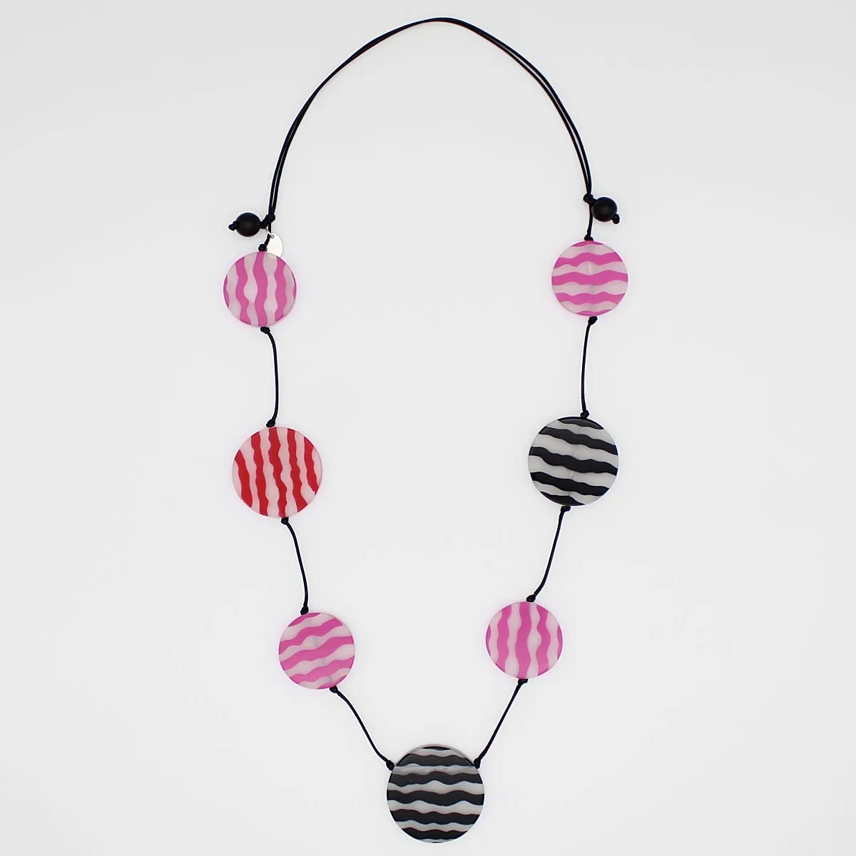 Fuchsia Zingy Statement Necklace