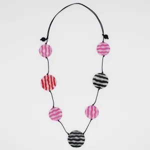 Fuchsia Zingy Statement Necklace