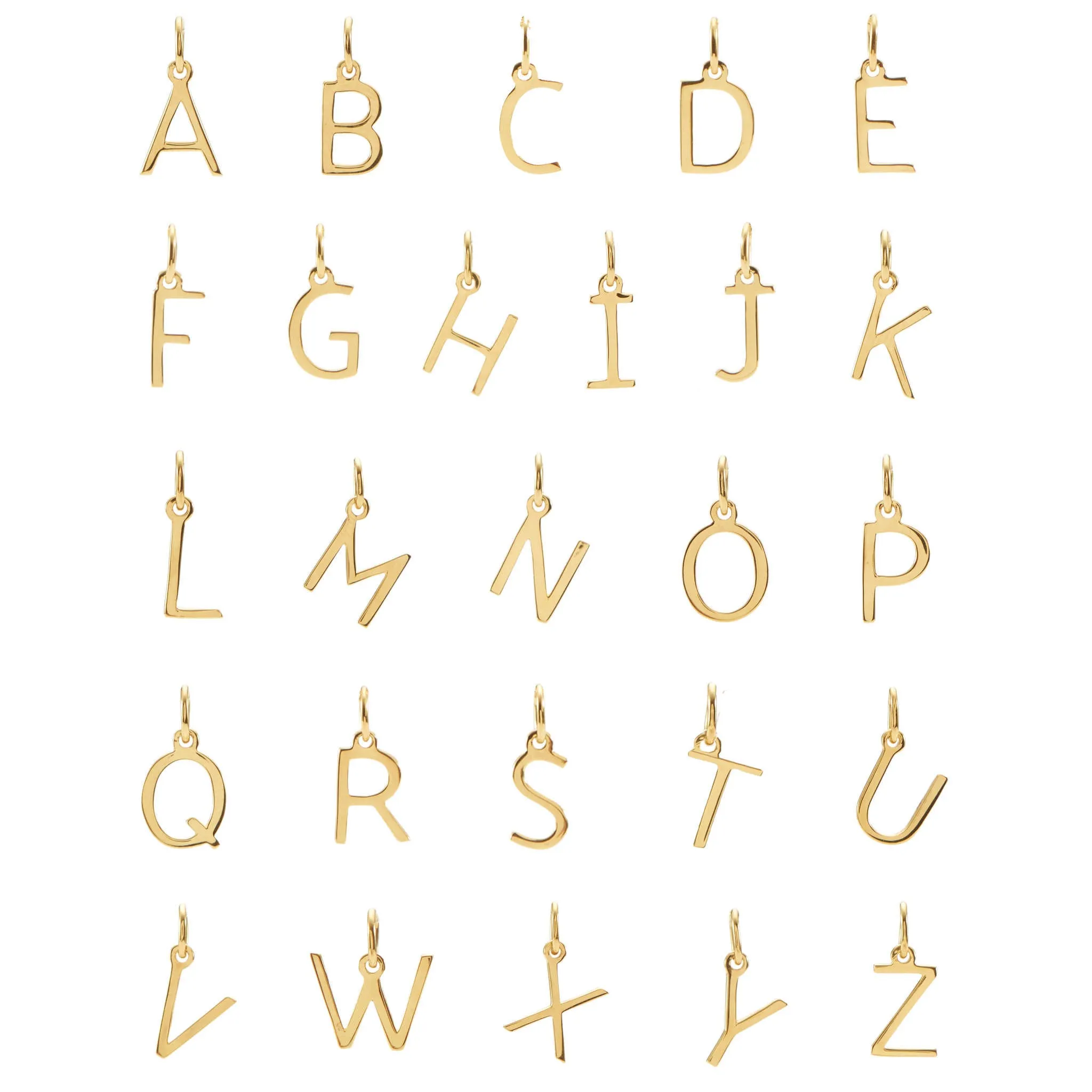 G Necklace / Gold Initial Necklace