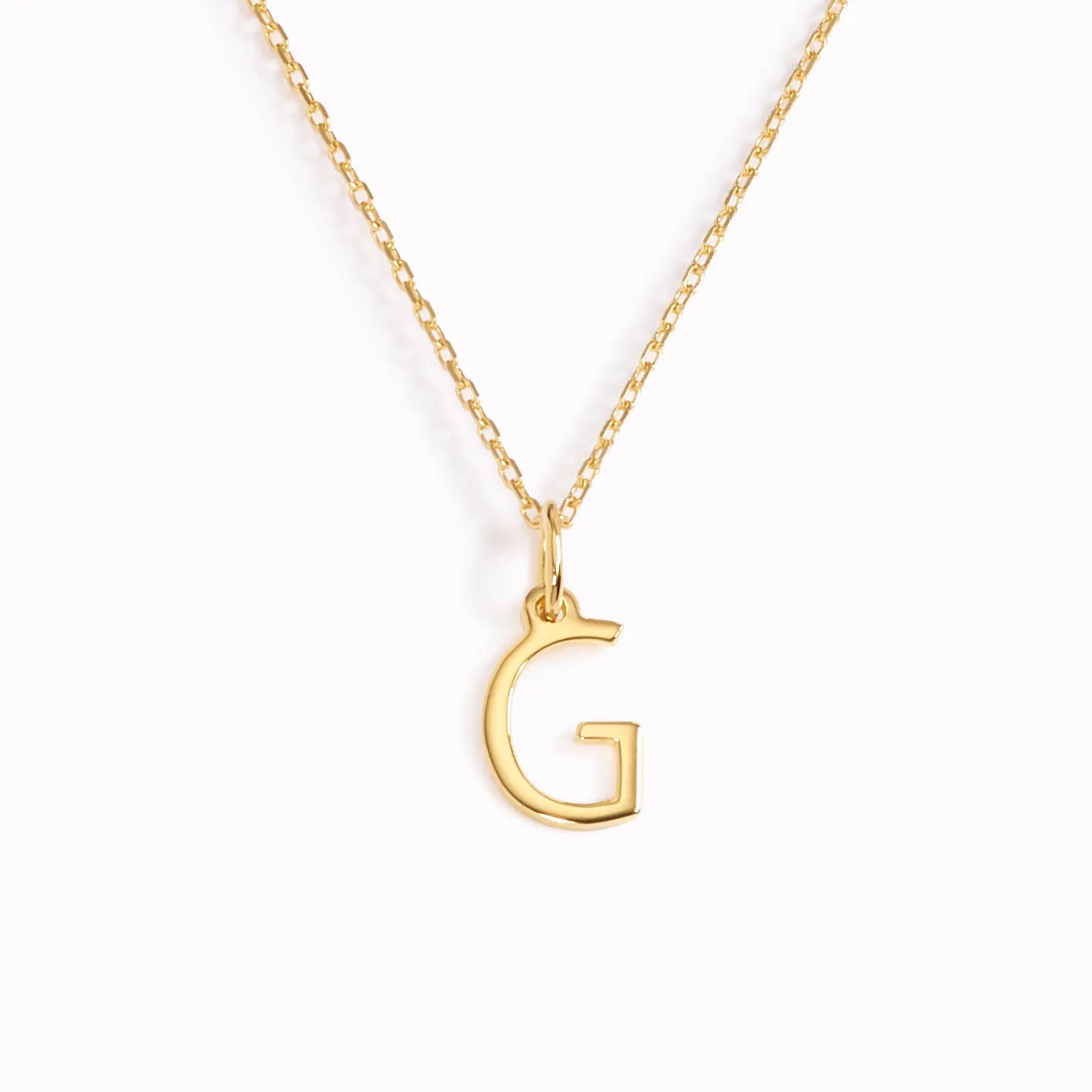 G Necklace / Gold Initial Necklace