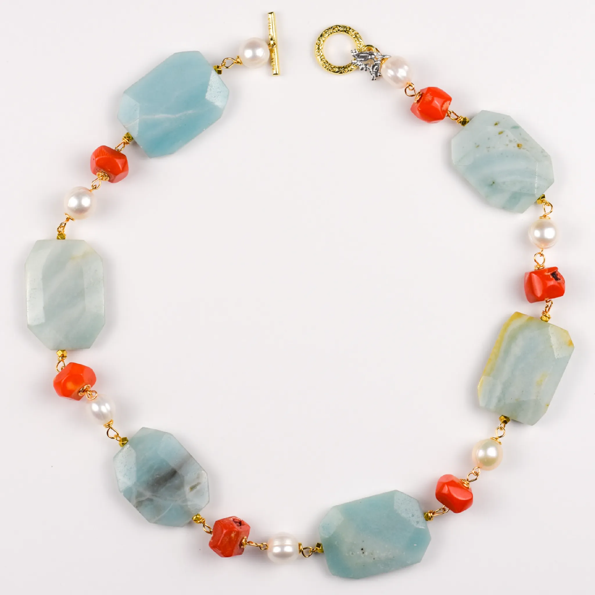 Gems & Pearls Necklace