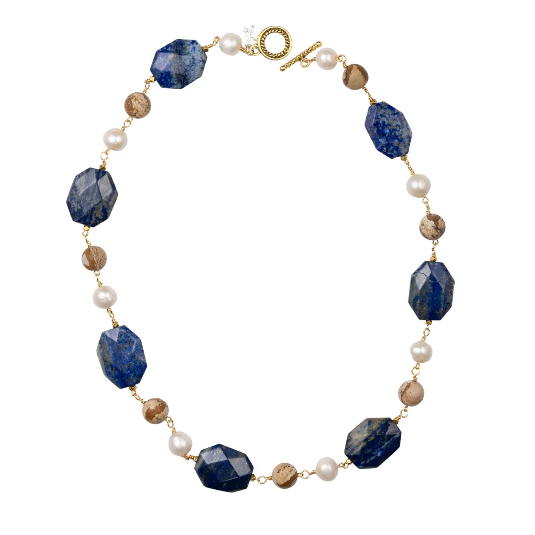 Gems & Pearls Necklace