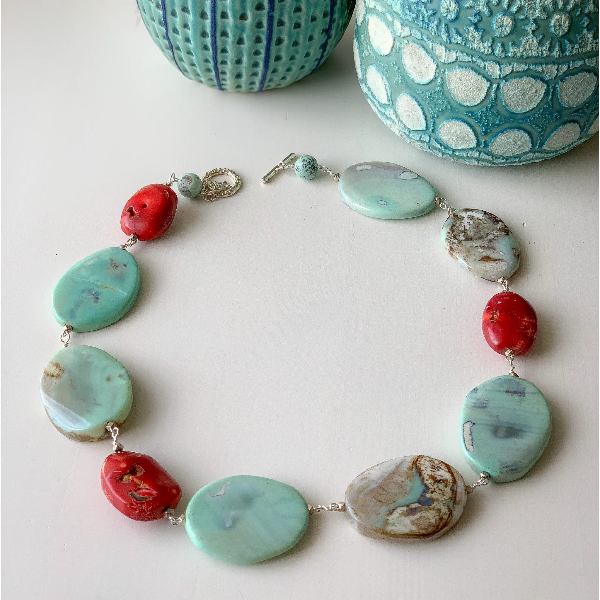 Gems & Pearls Necklace