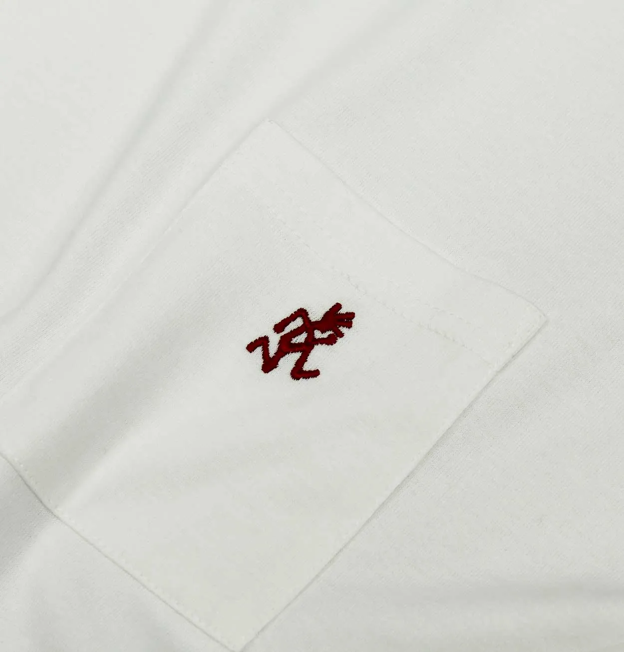 Gramicci One Point T-Shirt in White