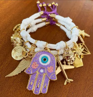 Hamsa Layers Bracelet