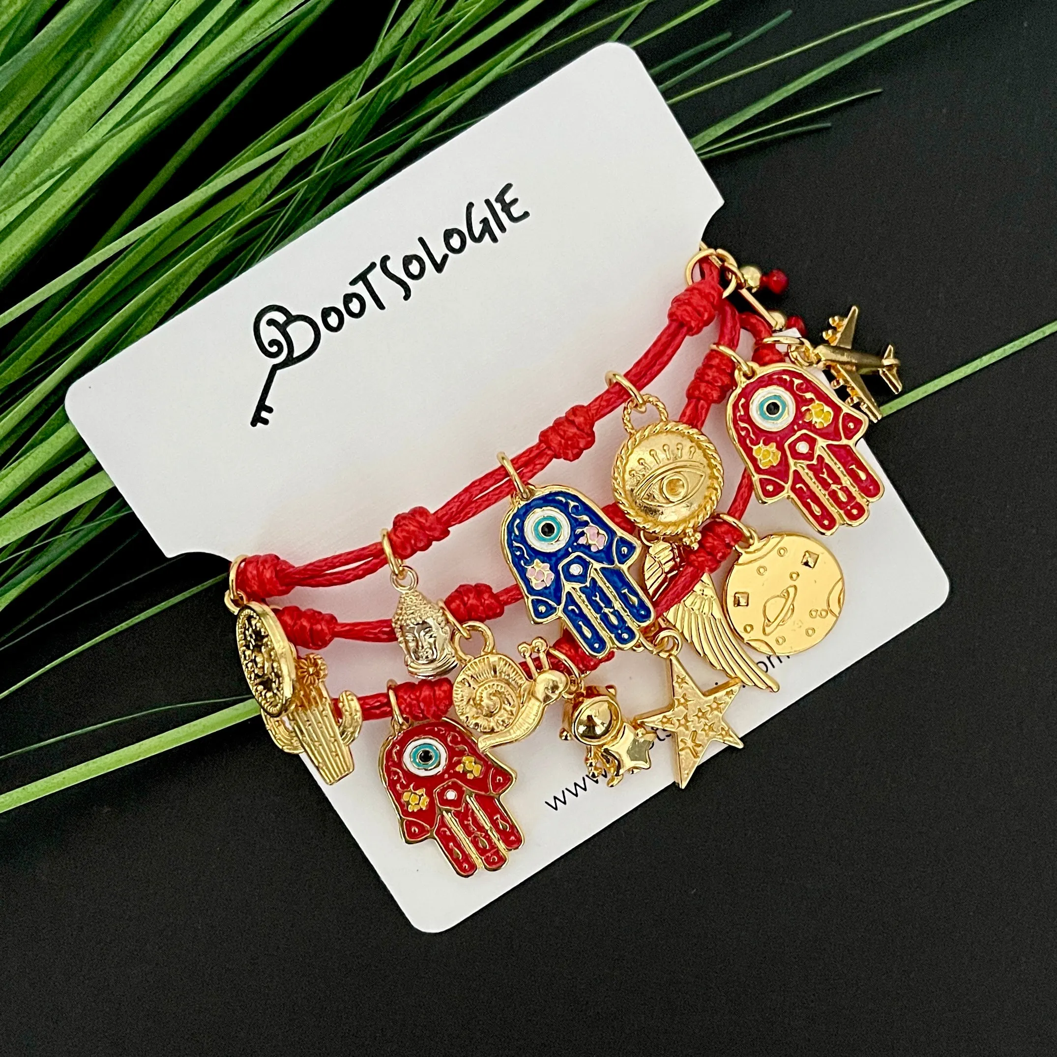 Hamsa Layers Bracelet