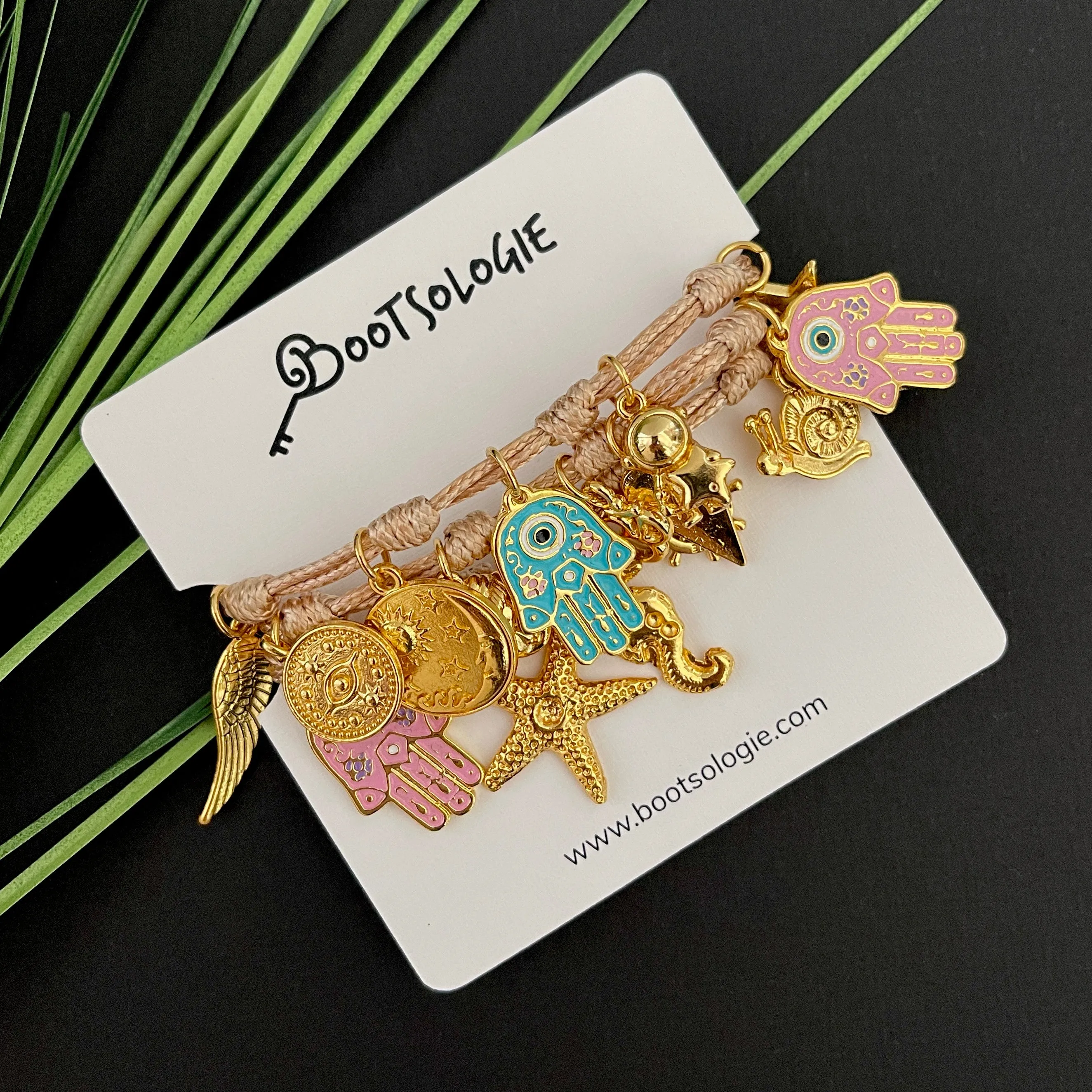 Hamsa Layers Bracelet